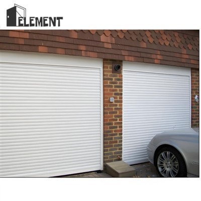 Бели двойни гаражни врати